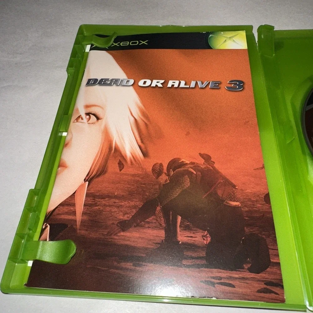 DOA Dead or Alive 3 (Xbox, 2001) CIB Complete W/ Manual + Registration Card